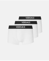 Versace - Cotton-Jersey Trunks 3-Pack - Lyst