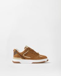 Versace - Biggie Basket Suede Sneakers - Lyst