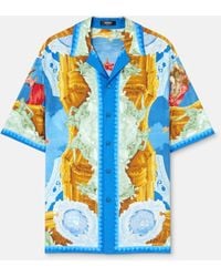 Versace - Short Sleeve Shirts - Lyst