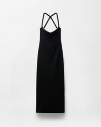 Versace - Compact Viscose-Jersey Long Dress - Lyst