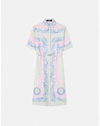 Versace - Silk Dress - Lyst