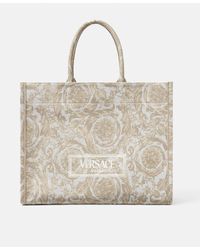Versace - Barocco Athena Large Tote Bag - Lyst