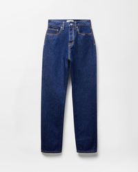 Versace - High-Waist Straight Jeans - Lyst