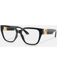 Versace - Greca Maxi Cat-Eye Glasses - Lyst