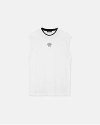 Versace - Embroidered Medusa Tank Top - Lyst