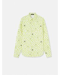 Versace - Strawberry Garden Denim Shirt - Lyst