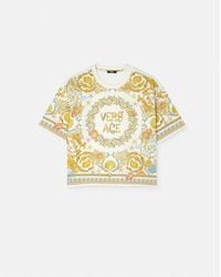 Versace - Camiseta Corta Underwater Barocco - Lyst