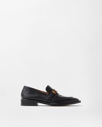 Versace - Primo Loafer Aus Leder - Lyst