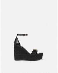 Versace - Wedge Sandals - Lyst