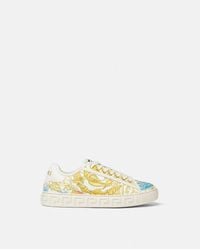 Versace - Underwater Barocco Greca Sneakers - Lyst