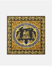 Versace - Wild Cats Large Silk Foulard 35" - Lyst
