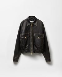 Versace - Nappa Blouson - Lyst