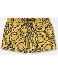 Versace - Short Da Mare Stampati - Lyst