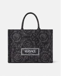 Versace - Barocco Athena Medium Tote Bag - Lyst