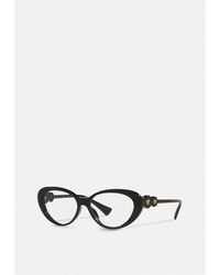 Versace - Double Medusa Cat-eye Glasses - Lyst
