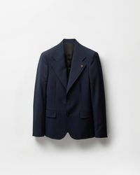 Versace - Wool-Mohair Slim Blazer - Lyst