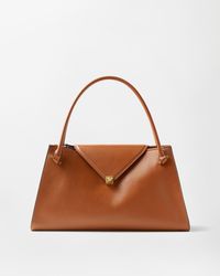 Versace - Severine Large Leather Shoulder Bag - Lyst