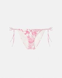 Versace - Underwater Barocco Bikini Bottoms - Lyst