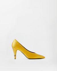 Versace - Gianni Pumps Aus Satin 90Mm - Lyst