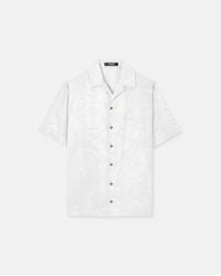 Versace - Camisa Barocco De Jacquard - Lyst