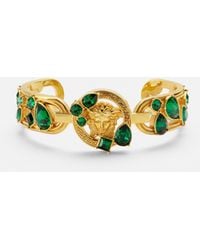 Versace - Medusa '95 Bracelet Jonc À Cristaux - Lyst