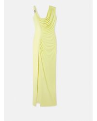 Versace - Vestido De Fiesta Medusa '95 En Crepe Drapeado - Lyst