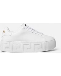 Versace - Baskets À Semelle Plateforme - Lyst