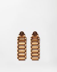 Versace - Link Earrings - Lyst