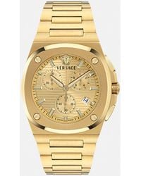 Versace - Tolomeo Chrono Watch - Lyst