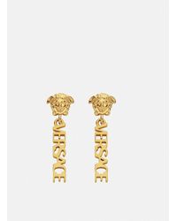 Versace - Pendientes Largos De - Lyst