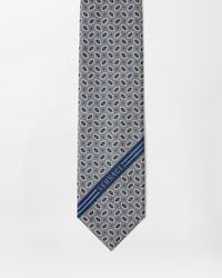 Versace - Printed Jacquard Silk Tie - Lyst