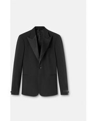 Versace - Mohair-blend Single-breasted Blazer - Lyst