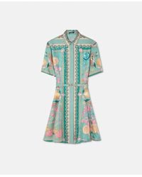 Versace - Silk Dress - Lyst