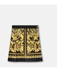 Versace - 'Barocco' Short Skirt - Lyst