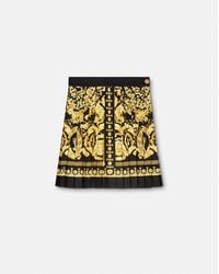 Versace - 'Barocco' Short Skirt - Lyst