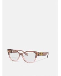 Versace - Medusa Deco Cat-eye Glasses - Lyst