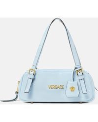 Versace - Tag Nappa Bowling Bag - Lyst