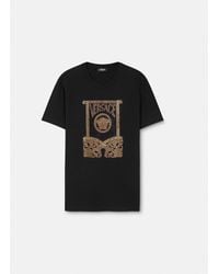 Versace - Crystal Architectural Baroque T-Shirt - Lyst