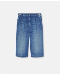 Versace - Bermuda Denim Shorts - Lyst