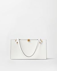 Versace - Severine Tote Bag Aus Leder - Lyst