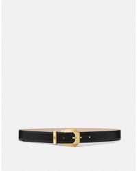 Versace - Medusa Heritage Leather Belt 1.2" - Lyst