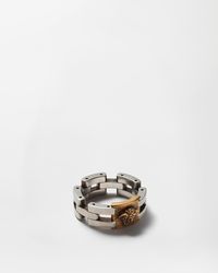 Versace - Medusa Link Ring - Lyst