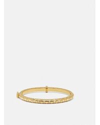 Versace - Crystal Metal Mesh Bracelet - Lyst