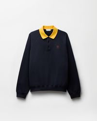 Versace - Embroidered Cotton-Jersey Sweatshirt - Lyst