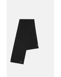 Versace - Ribbed Wool-Cashmere Knit Scarf - Lyst
