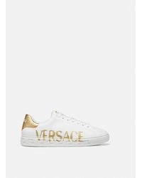 Versace - Greca Sneaker Con Logo - Lyst