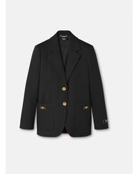 Versace - Blazer Boxy - Lyst