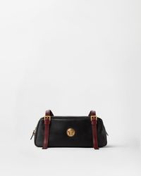 Versace - Emblème Nappa Bowling Bag - Lyst