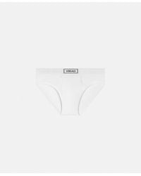 Versace - Cotton Briefs - Lyst