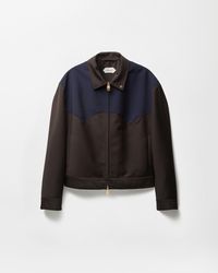 Versace - Veste Zippée En Mohair Mélangé - Lyst